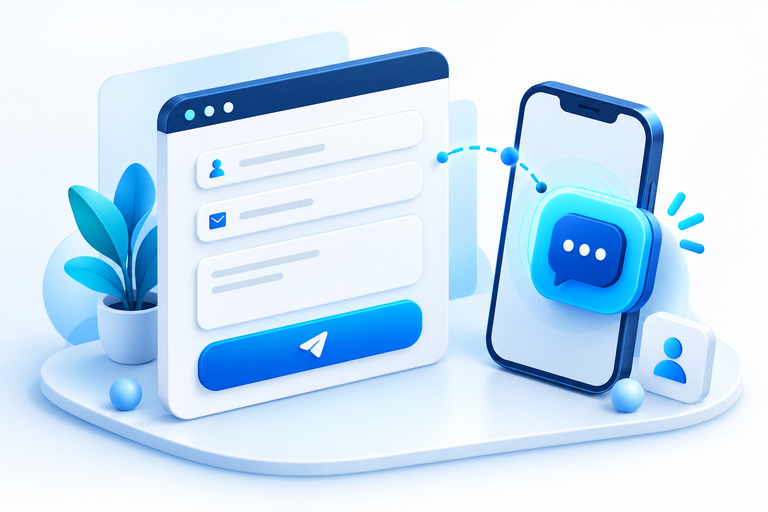 Contact forms & WhatsApp entry